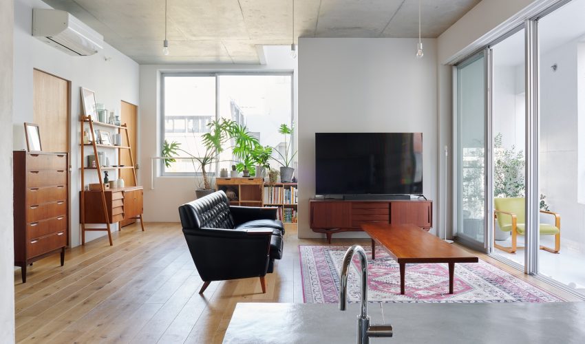 ブラックボード_ヴィンテージ家具_K05